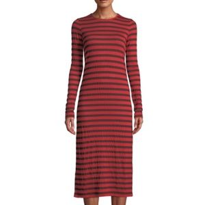 Current/Elliott Breton Stripe Midi Dress NWT